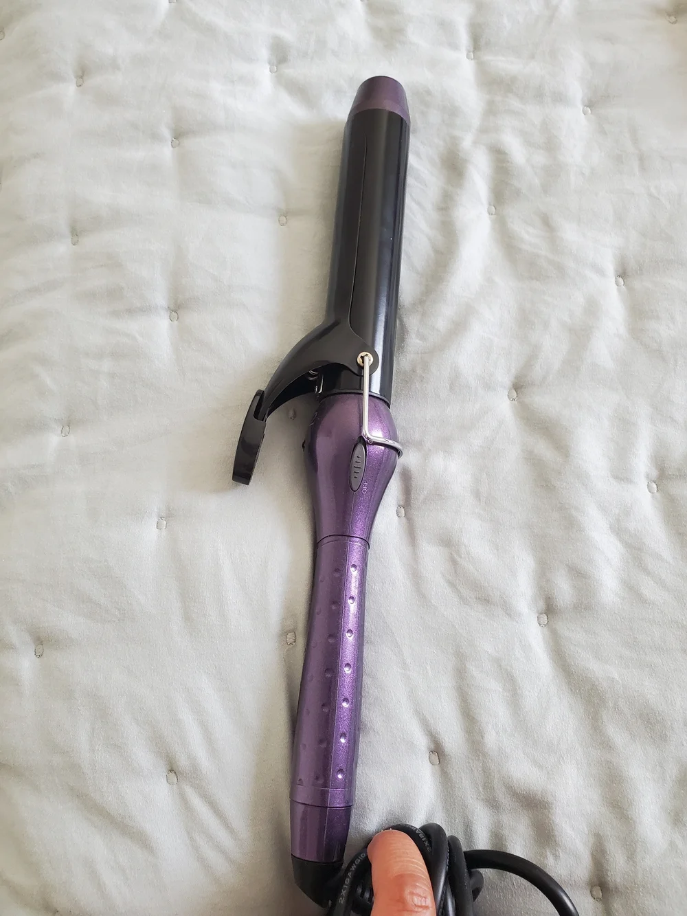 Purple 25mm Curling Iron - Women Hair Tool